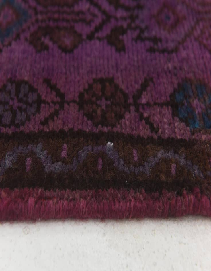 Detail image of 4' 1 x 10' 3 Hand Knotted Ultra Vintage Persian Wool Runner Rug