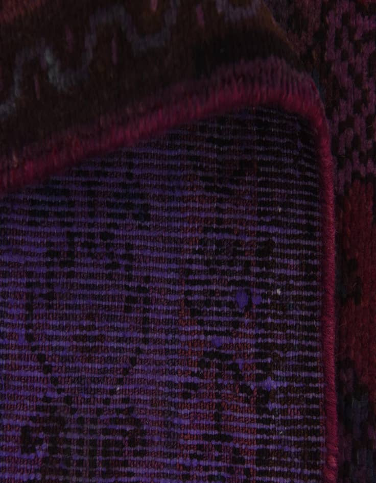 Detail image of 4' 1 x 10' 3 Hand Knotted Ultra Vintage Persian Wool Runner Rug