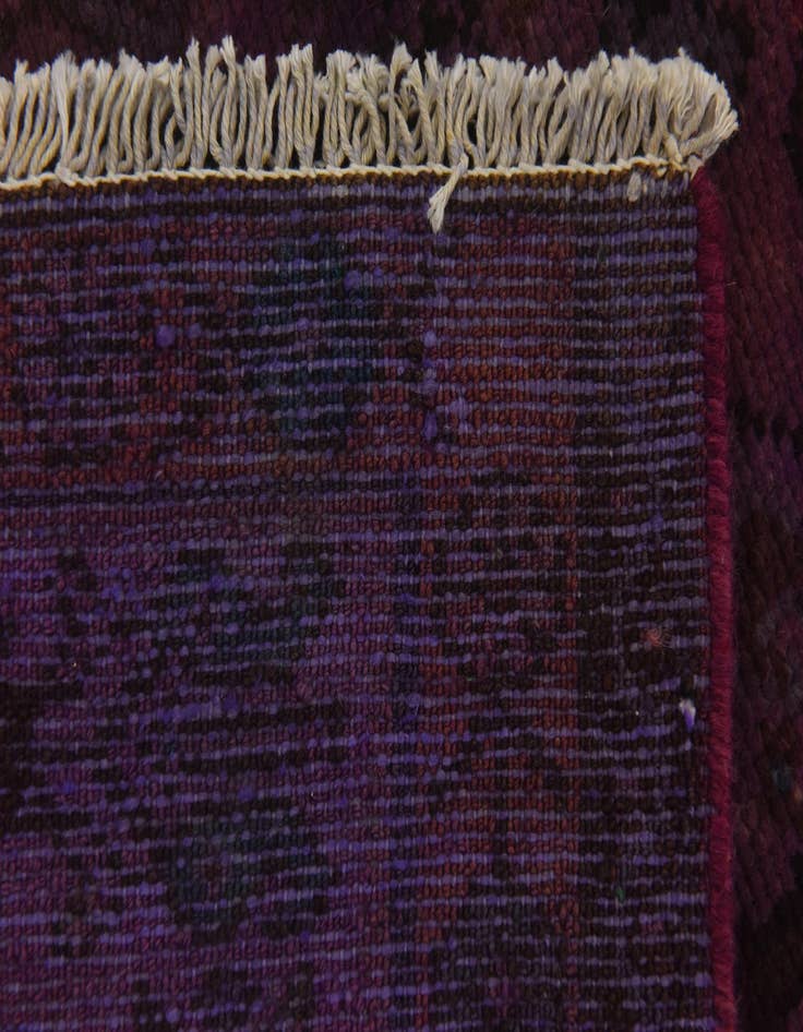 Detail image of 4' 1 x 10' 3 Hand Knotted Ultra Vintage Persian Wool Runner Rug