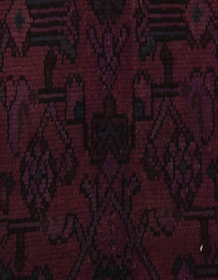 Detail image of 4' 1 x 10' 3 Hand Knotted Ultra Vintage Persian Wool Runner Rug