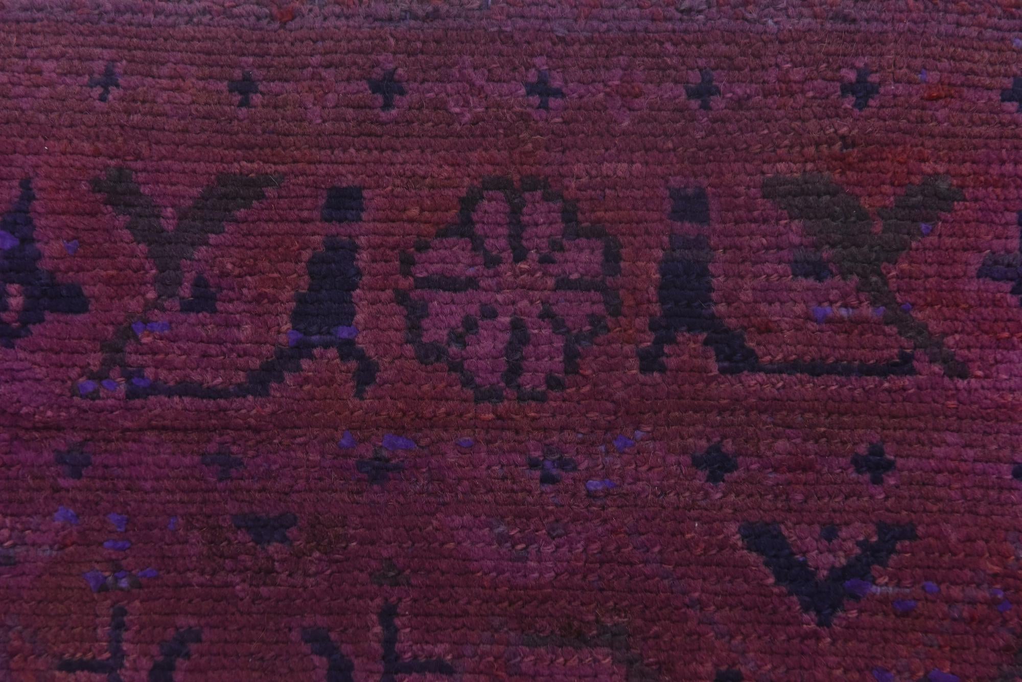3' 9 x 9' 9 Hand Knotted Ultra Vintage Persian Wool Runner Rug