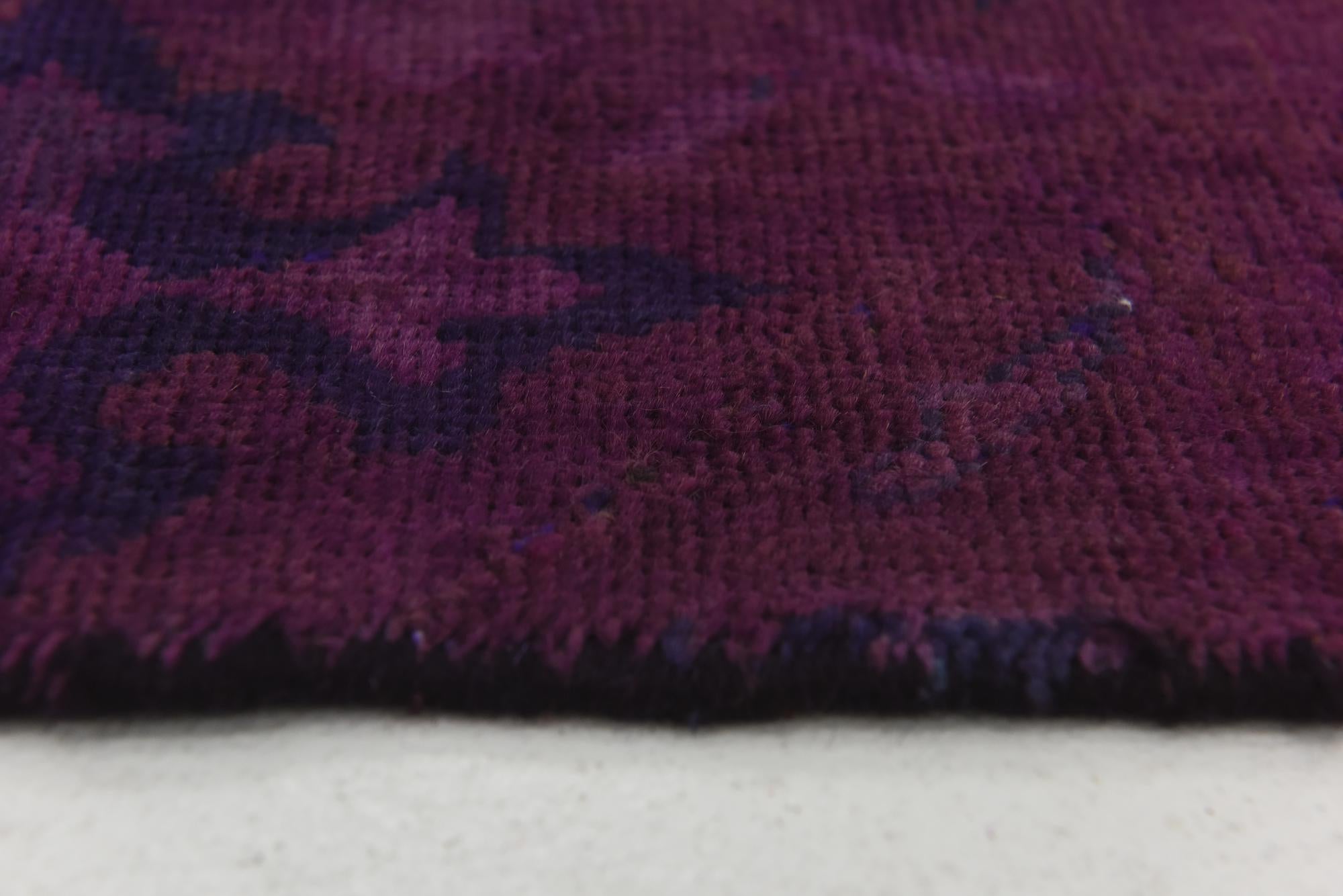 4' 1 x 10' 2 Hand Knotted Ultra Vintage Persian Wool Runner Rug