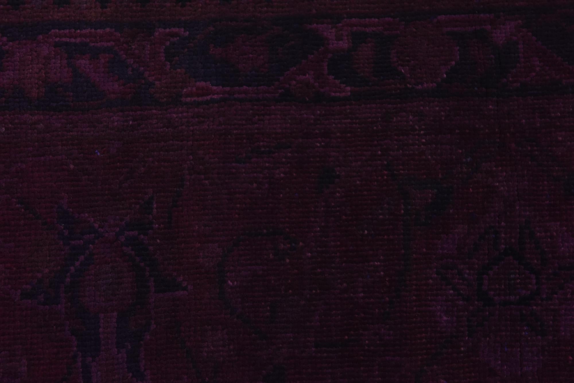 4' 1 x 10' 2 Hand Knotted Ultra Vintage Persian Wool Runner Rug