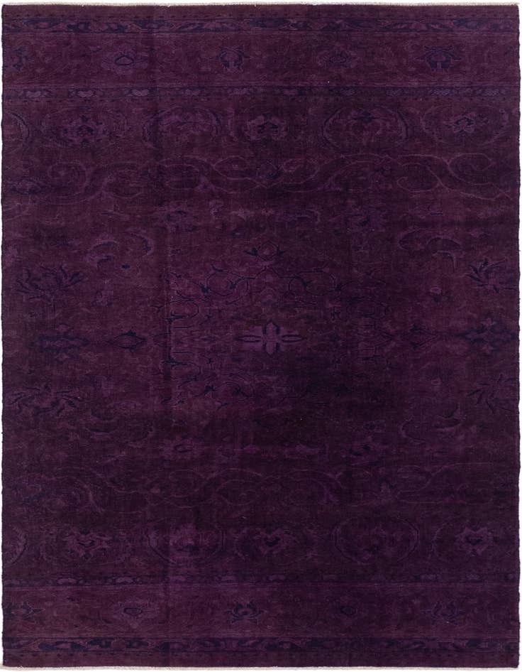 Detail image of 4' 1 x 10' 2 Hand Knotted Ultra Vintage Persian Wool Runner Rug