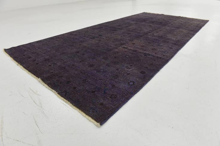 Detail image of 4' 1 x 8' 11 Hand Knotted Ultra Vintage Persian Wool Runner Rug