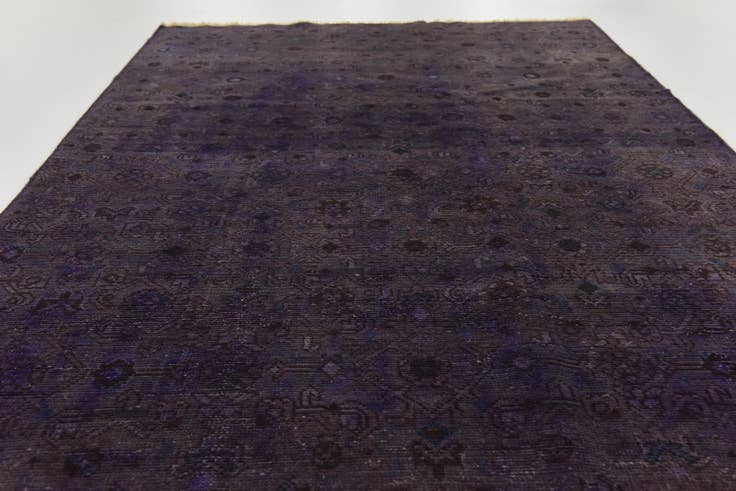 Detail image of 4' 1 x 8' 11 Hand Knotted Ultra Vintage Persian Wool Runner Rug