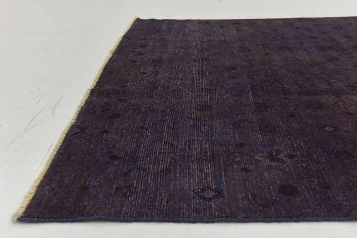 4' 1 x 8' 11 Hand Knotted Ultra Vintage Persian Wool Runner Rug