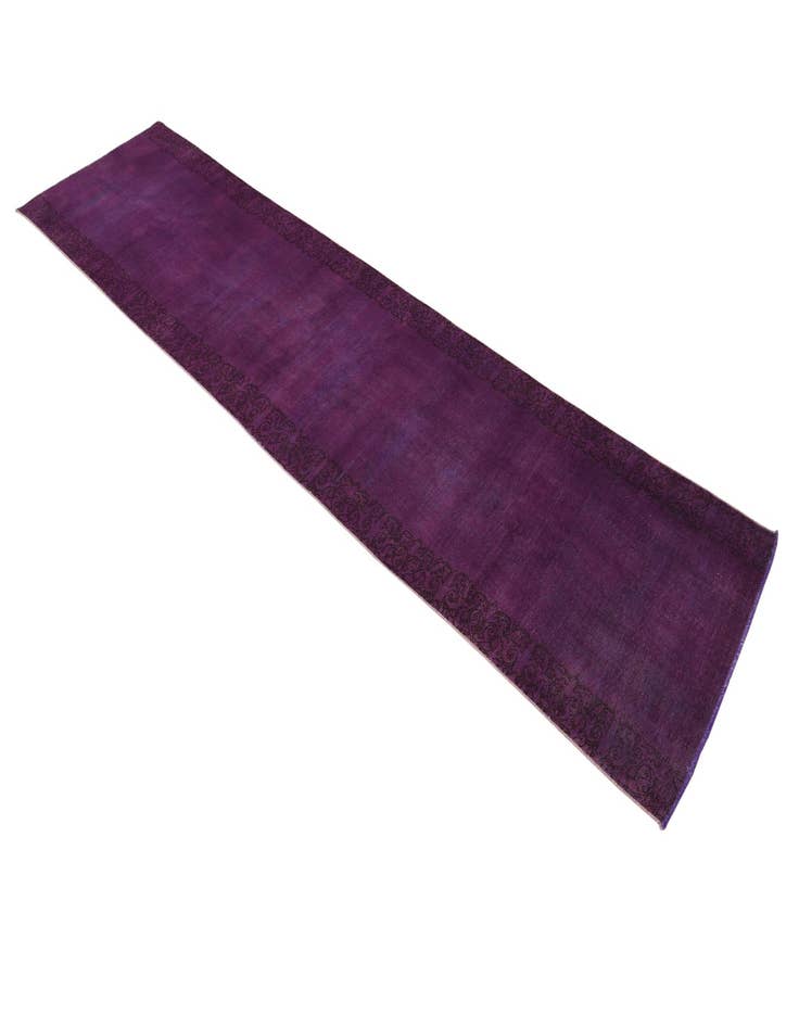 Detail image of 2' 10 x 12' 3  Hand Knotted Ultra Vintage Persian Wool Runner Rug