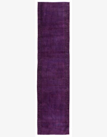 2' 10 x 12' 3 Hand Knotted Ultra Vintage Persian Wool Runner Rug