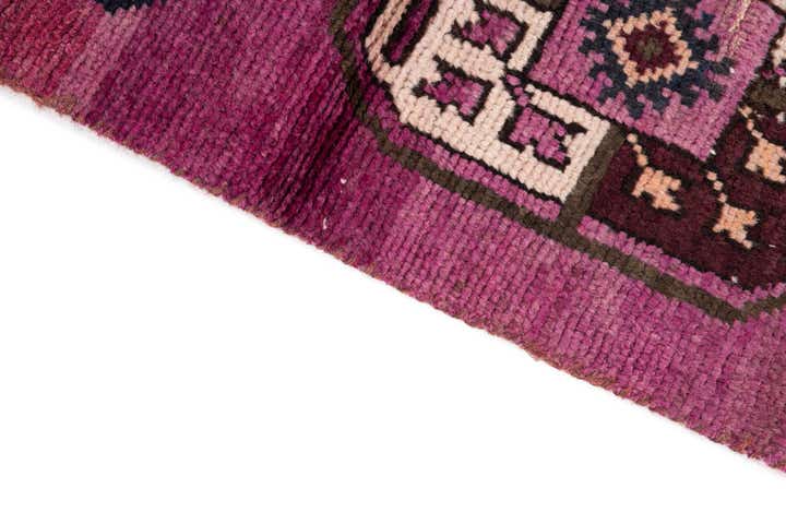 3' 1 x 6' 2 Hand Knotted Ultra Vintage Persian Wool Runner Rug