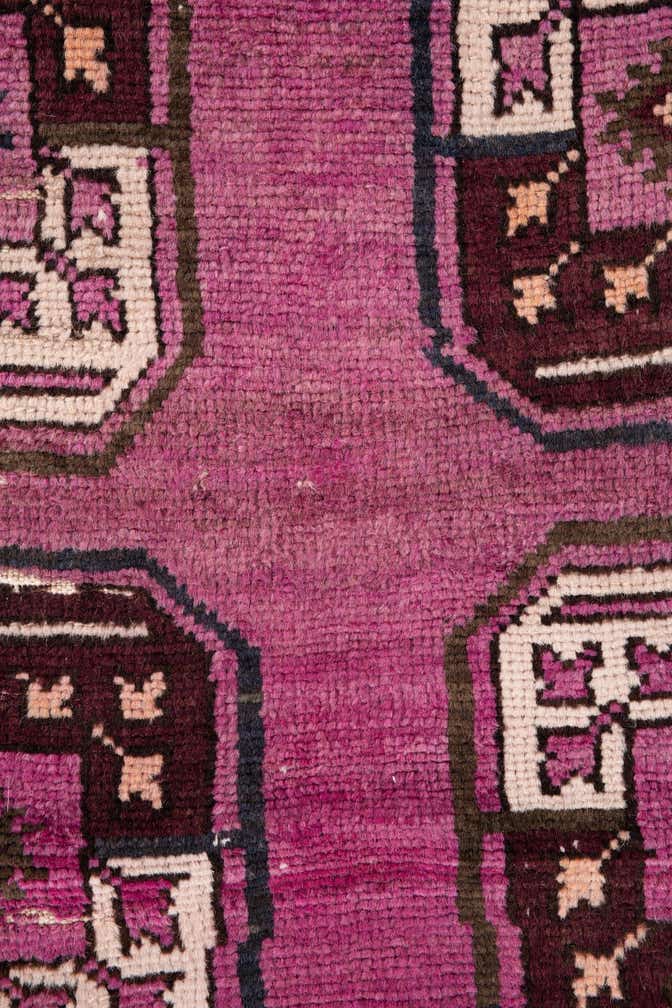 3' 1 x 6' 2 Hand Knotted Ultra Vintage Persian Wool Runner Rug
