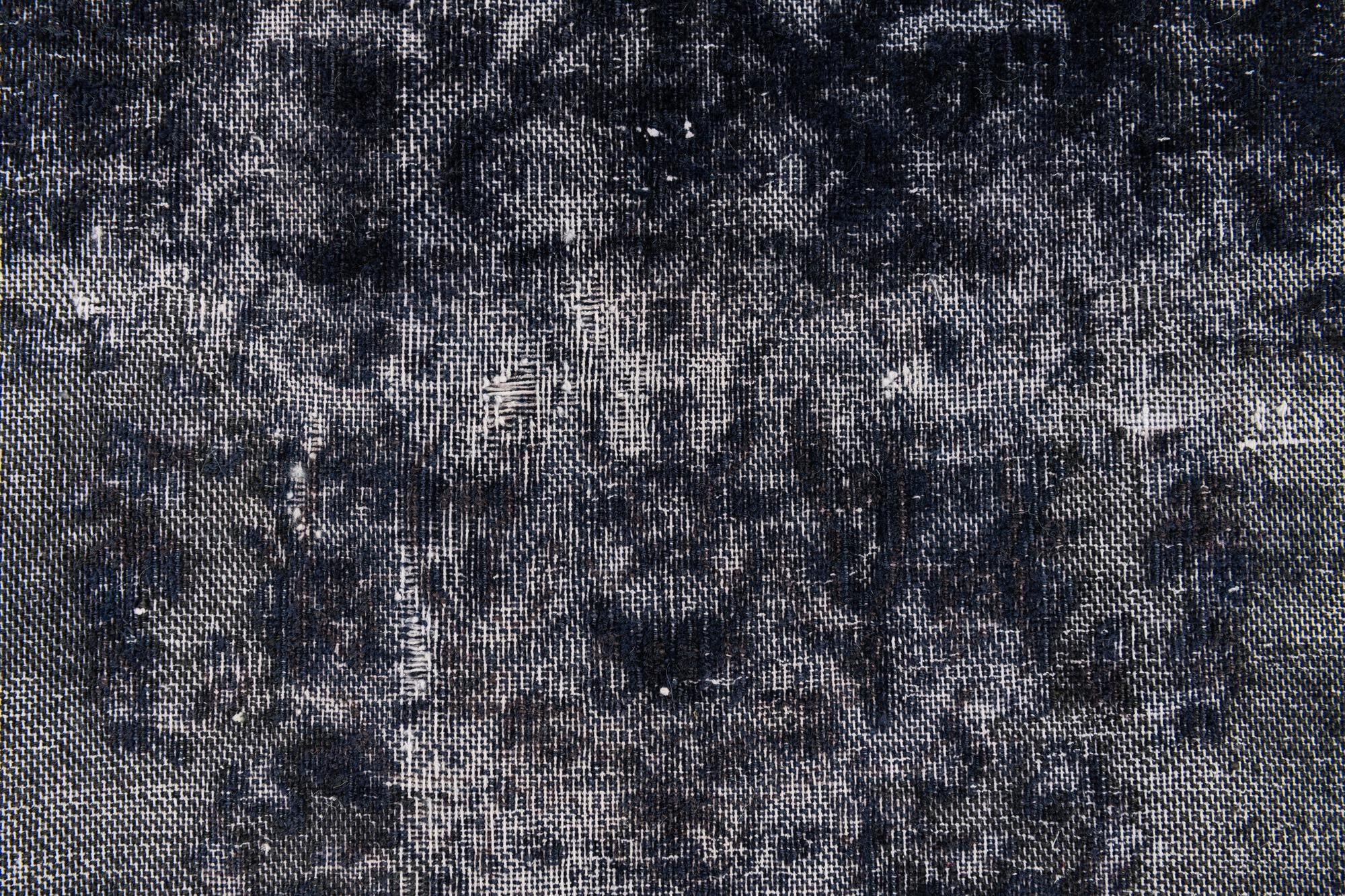 3' 2 x 6' 2 Hand Knotted Ultra Vintage Persian Wool Runner Rug