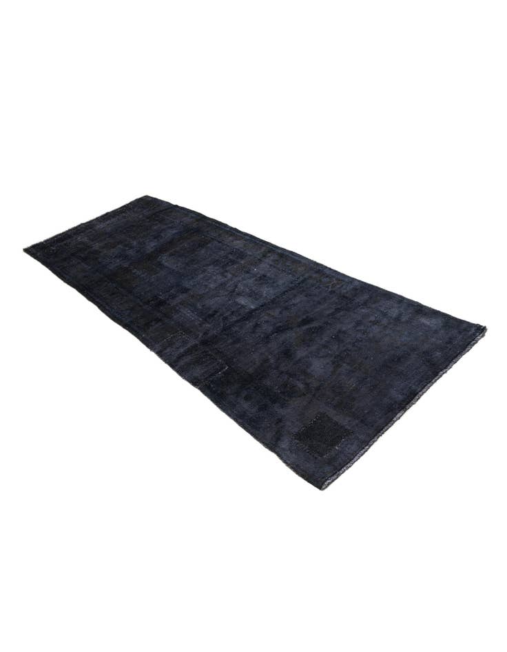 Detail image of 3' 7 x 9' 7 Hand Knotted Ultra Vintage Persian Wool Runner Rug