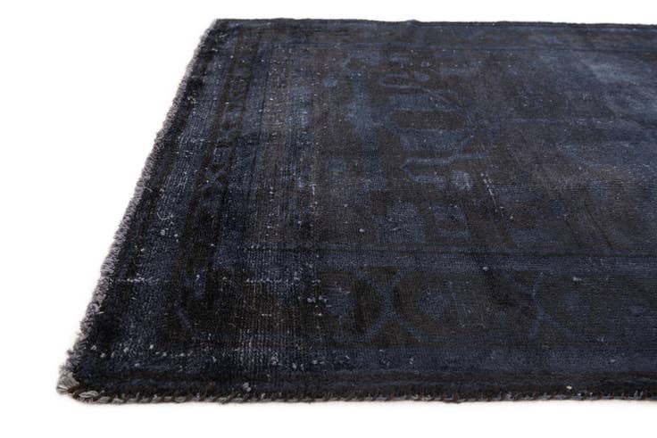 Detail image of 3' 7 x 9' 7 Hand Knotted Ultra Vintage Persian Wool Runner Rug