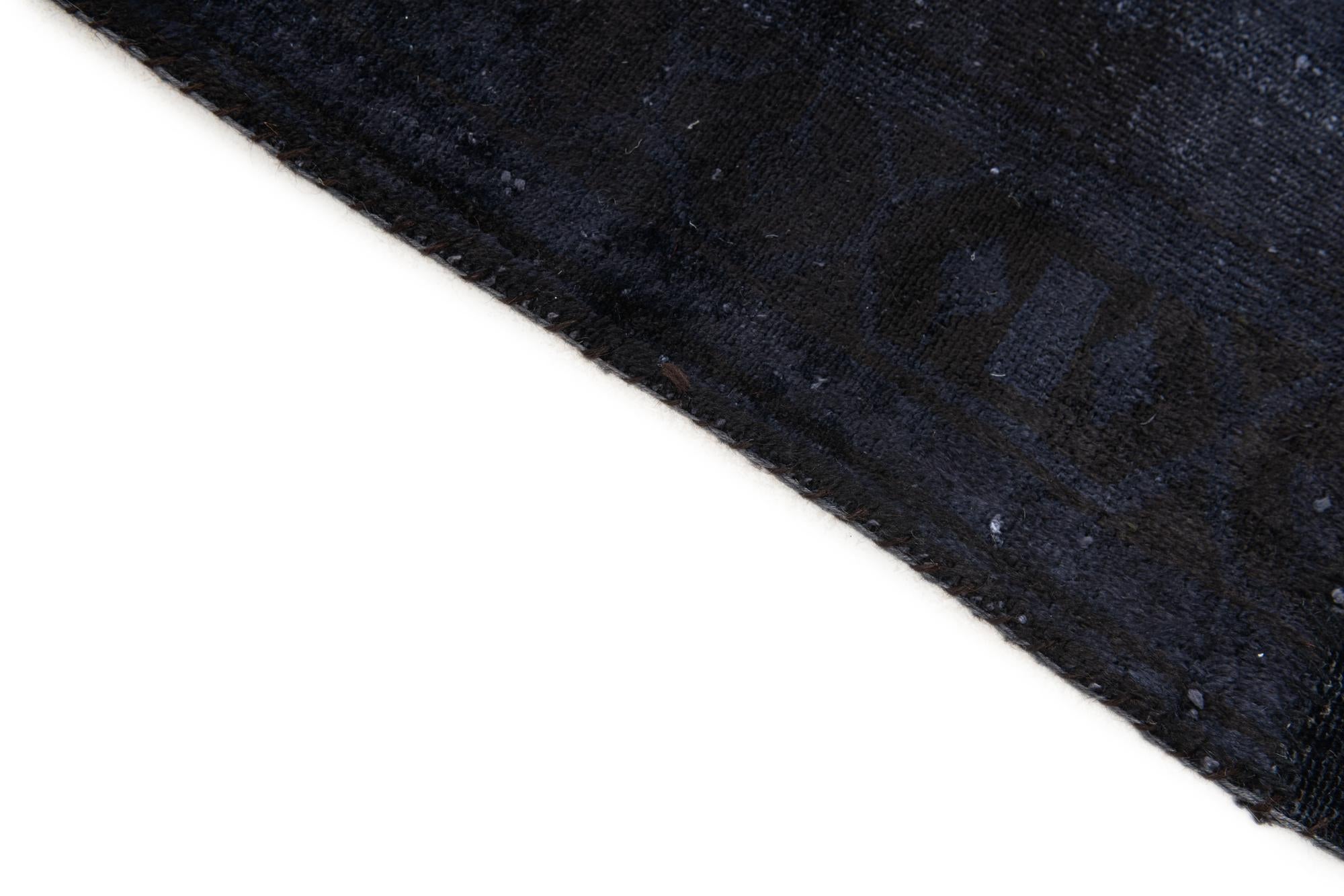 3' 7 x 9' 7 Hand Knotted Ultra Vintage Persian Wool Runner Rug