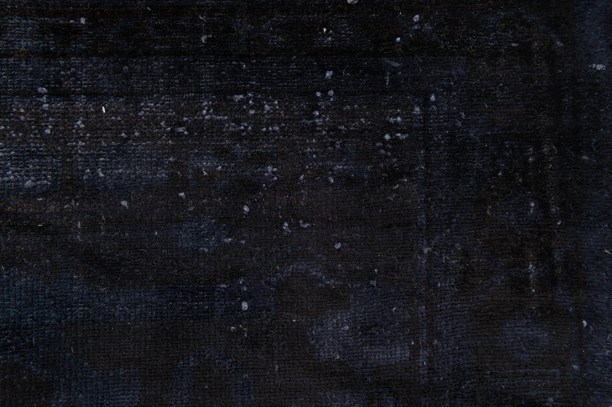 3' 7 x 9' 7 Hand Knotted Ultra Vintage Persian Wool Runner Rug