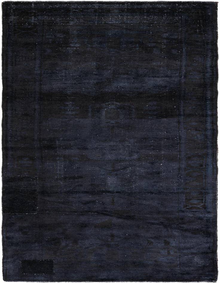 Detail image of 3' 7 x 9' 7 Hand Knotted Ultra Vintage Persian Wool Runner Rug