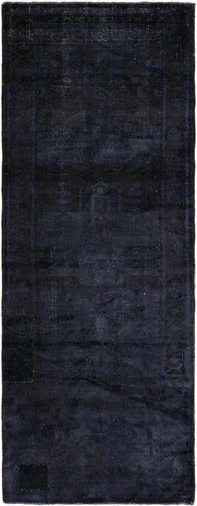 3' 7 x 9' 7 Hand Knotted Ultra Vintage Persian Wool Runner Rug