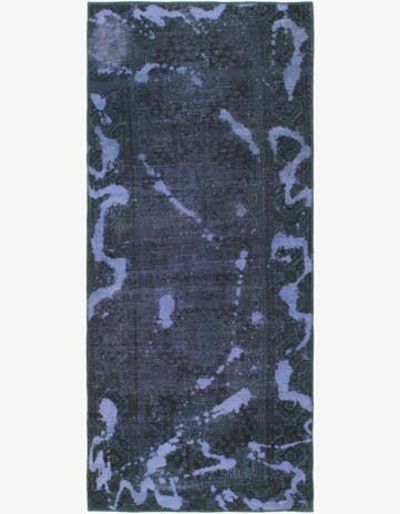 3' 4 x 7' 9 Hand Knotted Ultra Vintage Persian Wool Runner Rug