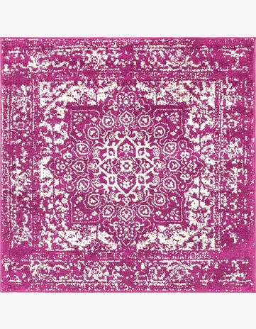 Purple Arlington Square Rug