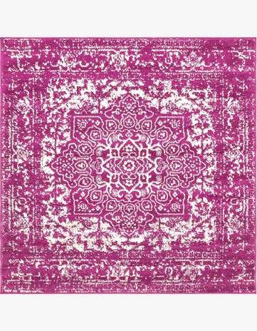 Purple Arlington Square Rug