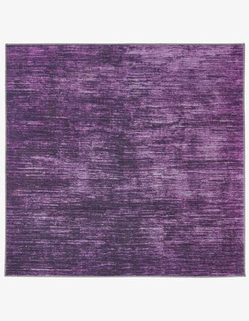 Purple Asha Square Rug