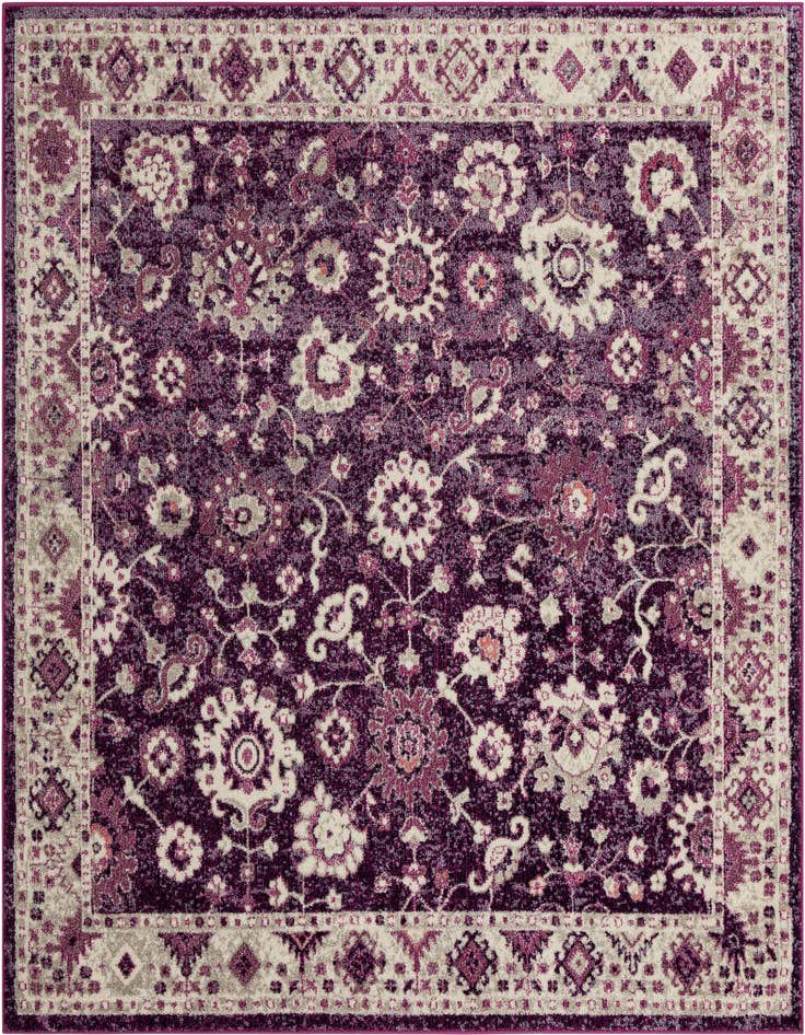 Detail image of 7' 10 x 7' 10 Carrington Square Rug