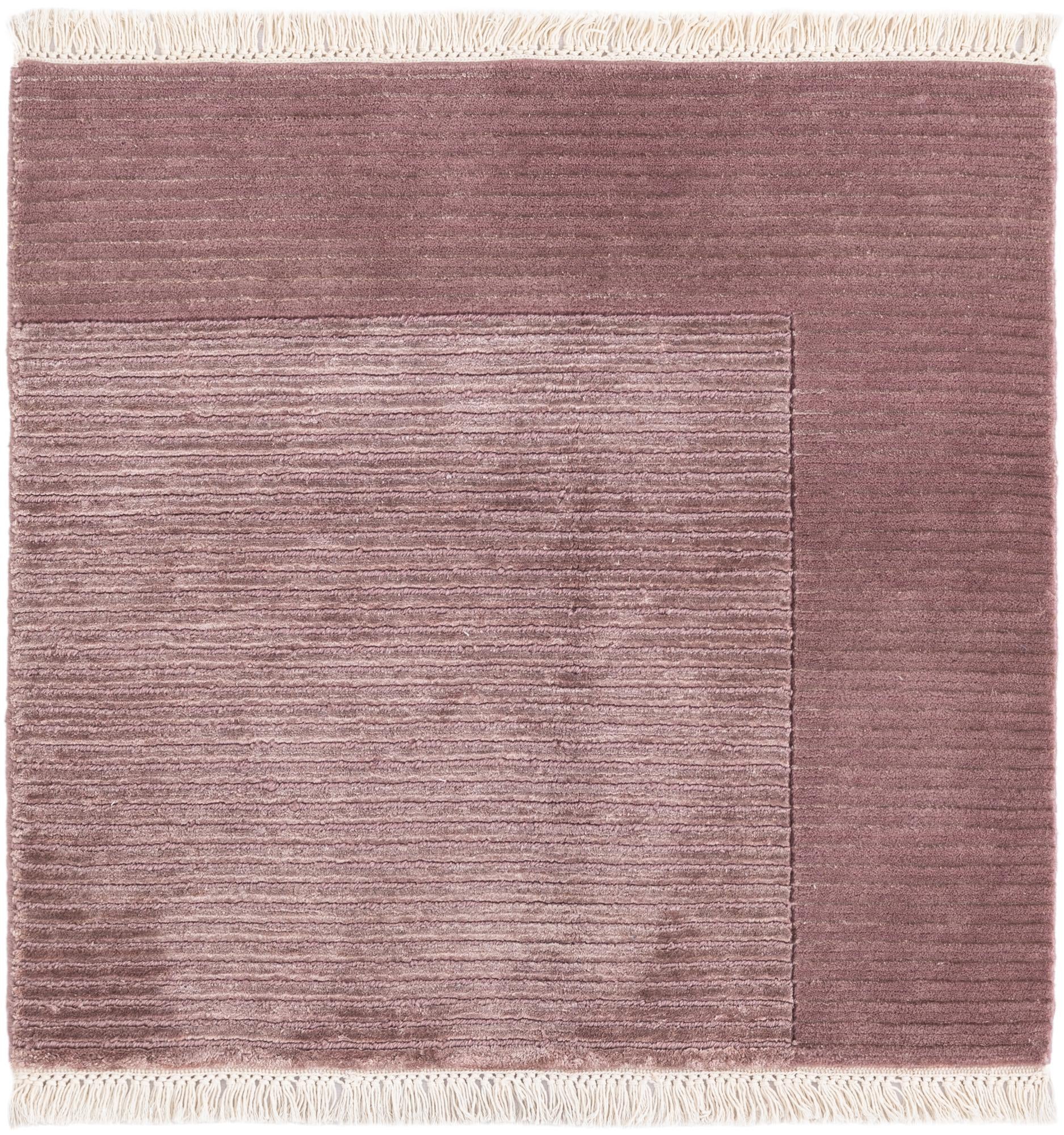 2' 5 x 2' 6 Hand Knotted Darya Wool Square Rug