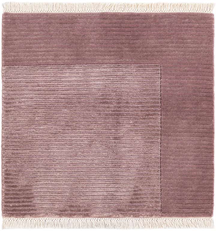 2' 5 x 2' 6 Hand Knotted Darya Wool Square Rug