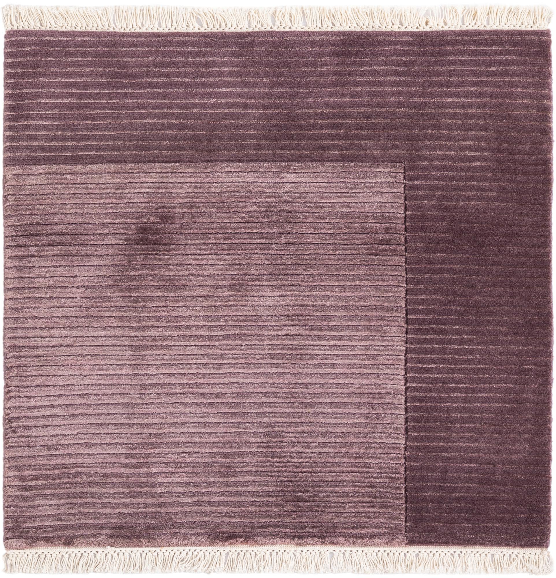 2' 5 x 2' 6 Hand Knotted Darya Wool Square Rug