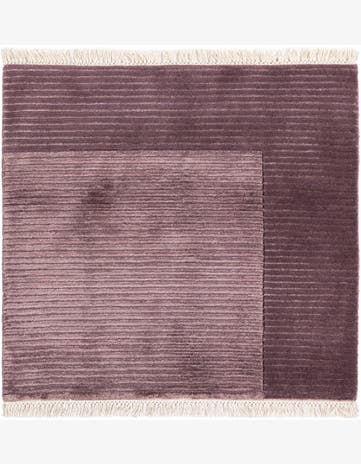 2' 5 x 2' 6 Hand Knotted Darya Wool Square Rug