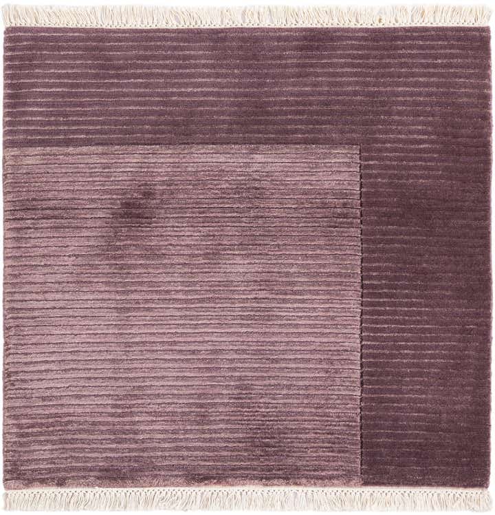 2' 5 x 2' 6 Hand Knotted Darya Wool Square Rug