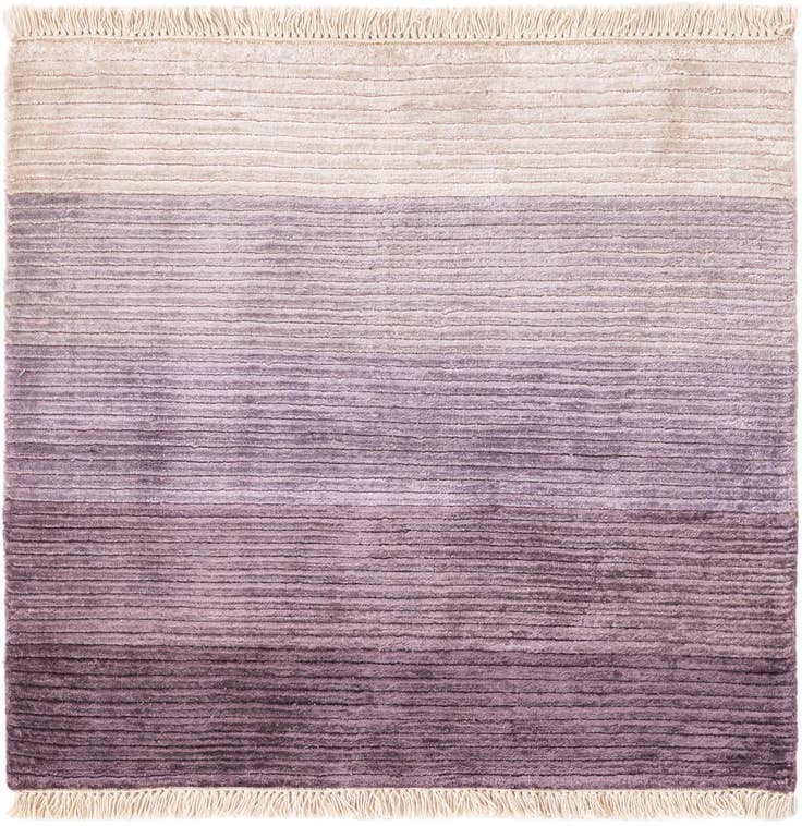 Detail image of 2' 6 x 2' 7 Hand Knotted Darya Wool Square Rug
