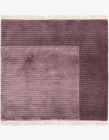 2' 5 x 2' 6 Hand Knotted Darya Wool Square Rug