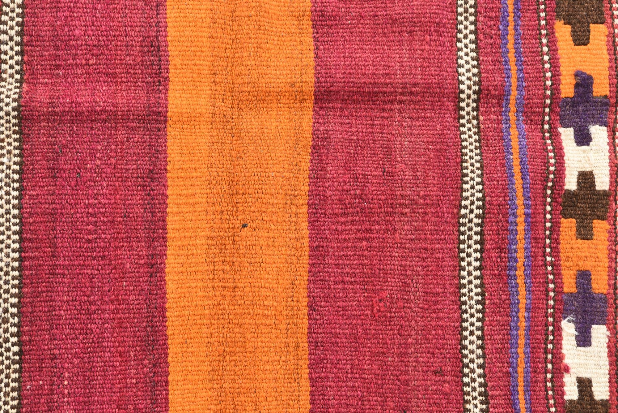 3' x 3' 8 Hand Woven Kilim Afghan Wool Square Rug