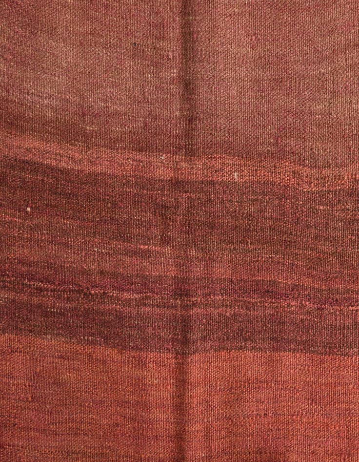 Detail image of 3' 9 x 4' 3  Hand Woven Kilim Fars Wool Square Rug