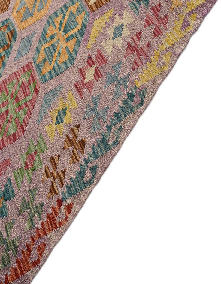 Detail image of 8' 9 x 9' 4  Hand Woven Kilim Modern Wool Square Rug