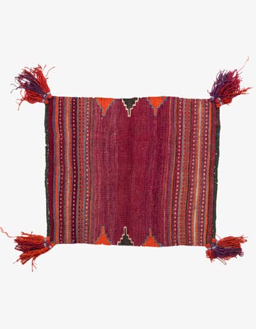 3' 1 x 3' 6 Hand Woven Kilim Modern Wool Square Rug