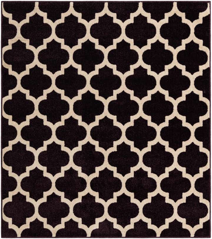 5' x 5' 8 Lattice Square Rug