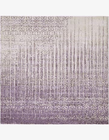 Purple Loft Square Rug