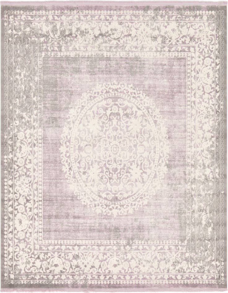 Detail image of 8' x 8' New Vintage Square Rug