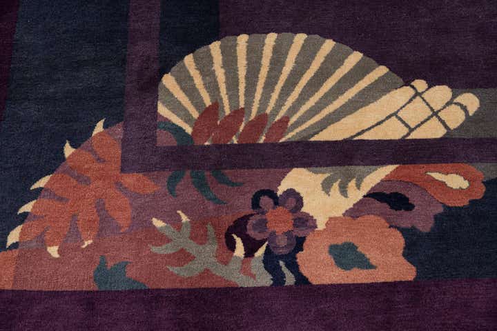 8' x 8' 2 Hand Knotted Tibet Oriental Wool Square Rug