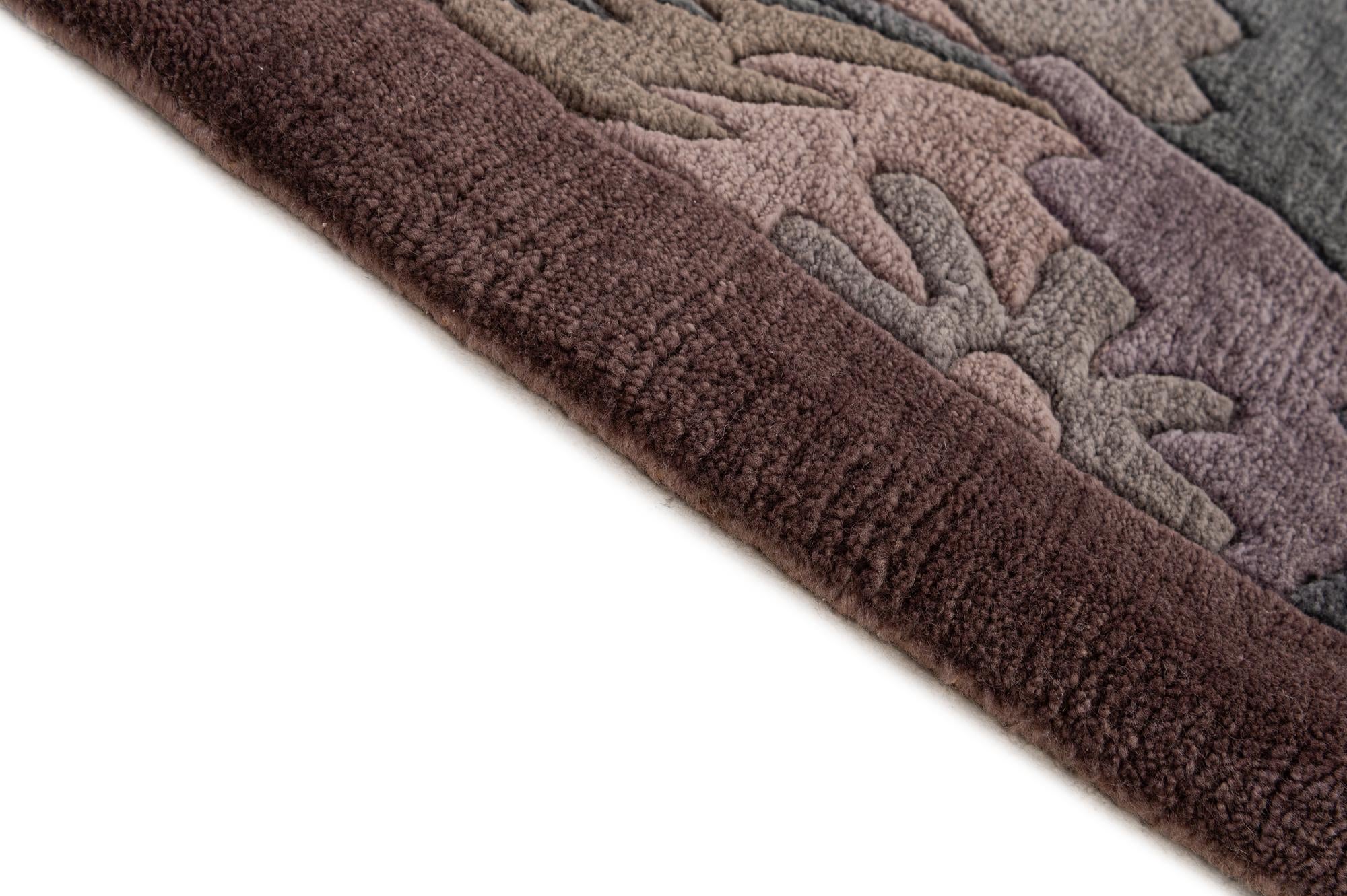 8' 2 x 8' 2 Hand Knotted Tibet Wool Square Rug