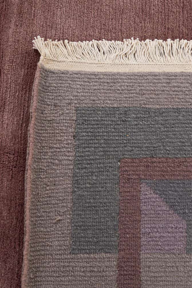 8' 2 x 8' 2 Hand Knotted Tibet Wool Square Rug