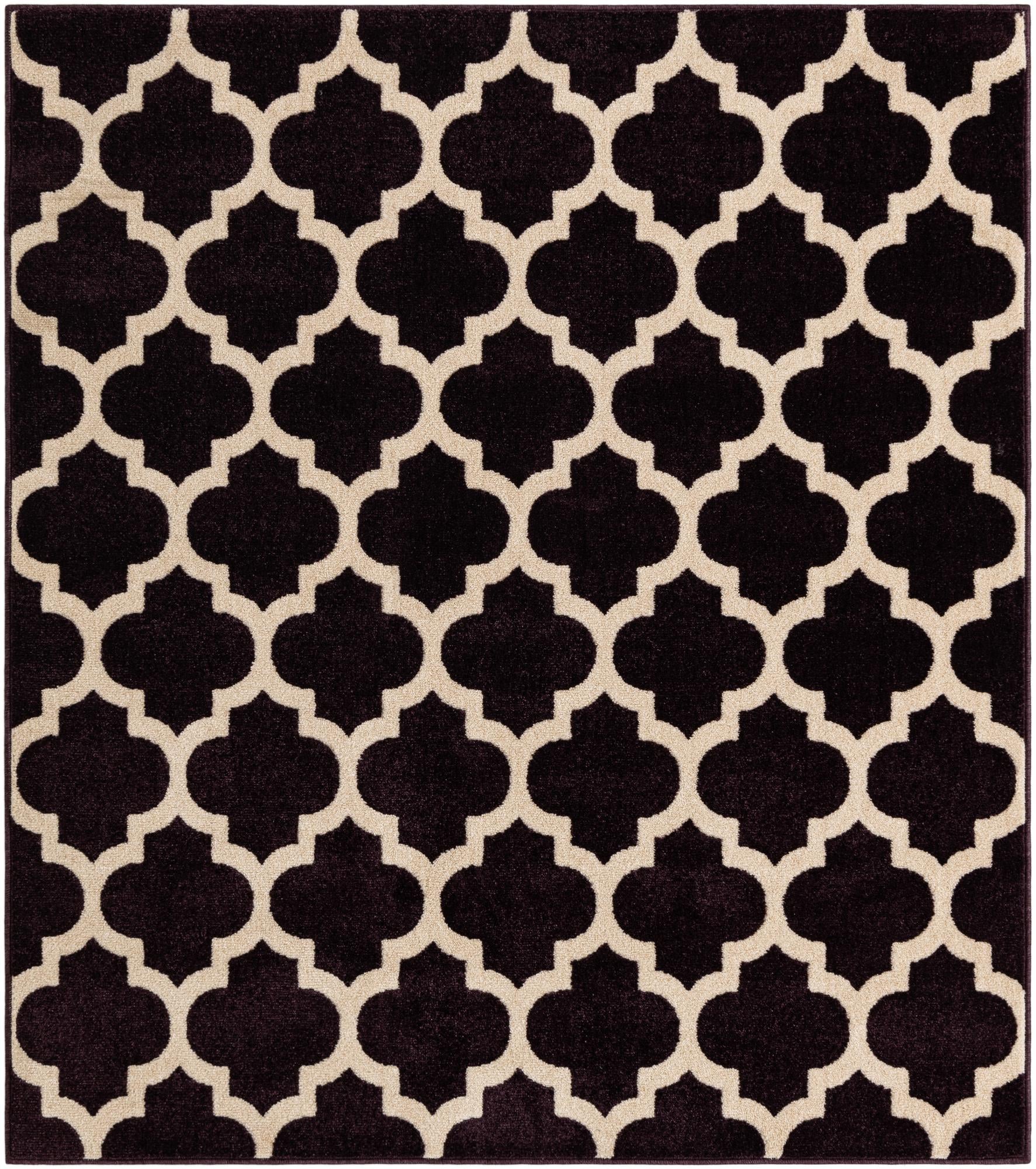 5' x 5' 8 Trellis Square Rug