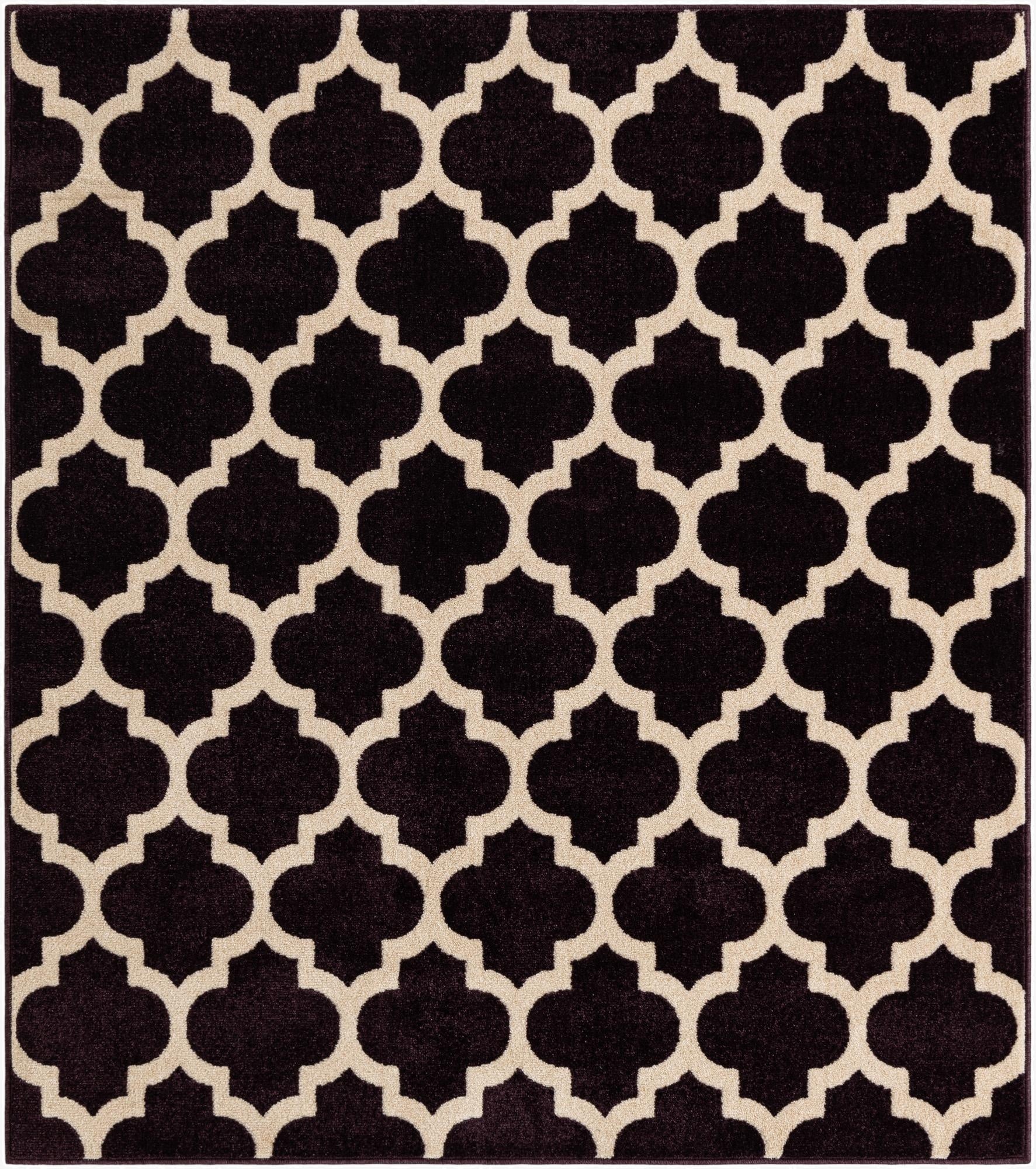 5' x 5' 8 Trellis Square Rug