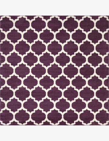 8' x 8' Trellis Square Rug