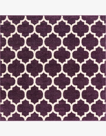 6' x 6' Trellis Square Rug