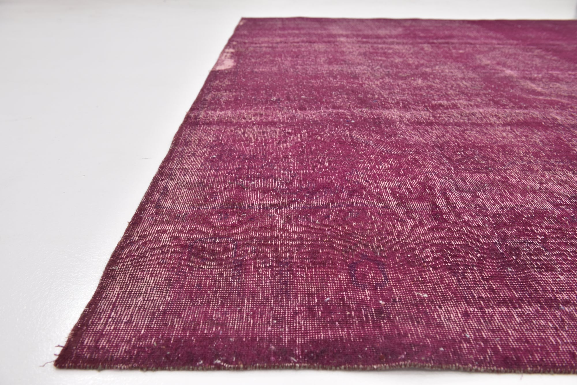 9' 7 x 11' 4 Hand Knotted Ultra Vintage Persian Wool Square Rug