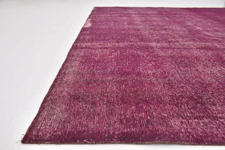 9' 7 x 11' 4 Hand Knotted Ultra Vintage Persian Wool Square Rug